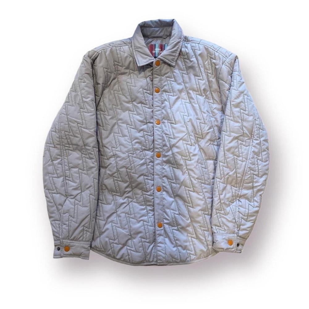 Urban Outfitters Quilted Pattern Shirt Jacket